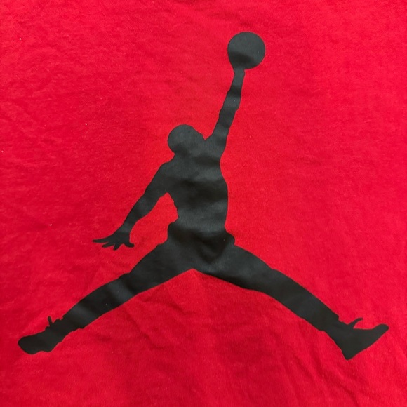 Red Jordan Tee - Picture 2 of 4
